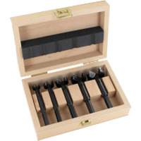 Bormax Forstner Bit Kits in a Wooden Box, 7 Pieces, Steel The Estey Group