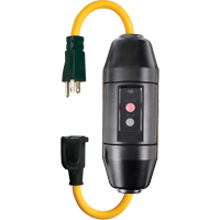 In-Line GFCI Cord Sets, 120 V, 20 A, 1-1/5' Cord The Estey Group