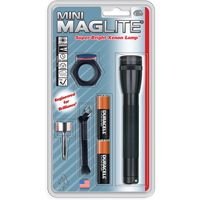 Mini&reg; Flashlights, Incandescent, 14 Lumens, AA Batteries The Estey Group