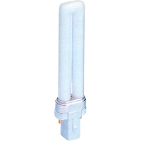 Tubes fluorescents compacts - Universel, S (T4), 13 W, 2700 K, Base GX23, 10 000 h The Estey Group