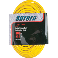Vinyl Extension Cord with Light Indicator, Outdoor, SJTOW, 12/3 AWG, 15 A, 100' The Estey Group