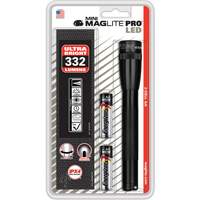 Lampes de poche Mini Pro, DEL, 332 lumens, Piles AA The Estey Group