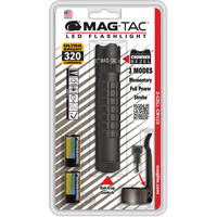 Lampes de poche tactiques Mag-Tac, DEL, 320 lumens, Piles CR123 The Estey Group