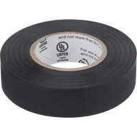 Electrical Tape, 19 mm (3/4") x 18 M (60'), Black, 7 mils The Estey Group