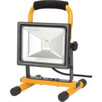 Portable Work Light, LED, 20 W, 2500 Lumens, Aluminum Housing The Estey Group