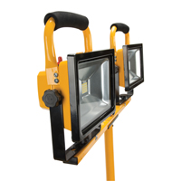 Projecteur double, DEL, 40 W, 4800 lumens, Boîtier en Aluminium The Estey Group
