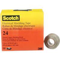 Ruban isolant de blindage Scotch, 25,4 mm (1") x 4,6 m (15'), Noir, 16 mils The Estey Group