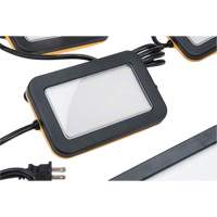 LED String Work Lights, 5 Lights, 50' L, Plastic Housing The Estey Group