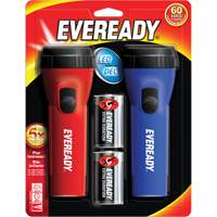 Trousse de lampe de poche &agrave; usage g&eacute;n&eacute;ral Eveready, DEL, 25 lumens, Piles D The Estey Group