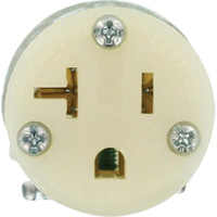 Hospital Grade Extension Plug Connector, 5-20R, Nylon The Estey Group