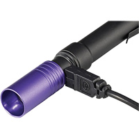 Lampe stylo UV avec port de recharge micro USB Stylus Pro, DEL, Corps en Aluminium, piles Rechargeable, Compris The Estey Group