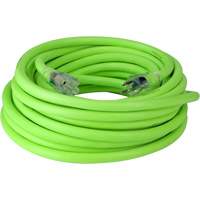 Flexzilla&reg; Pro Industrial Extension Cord, All-Weather, SJTW, 10/3 AWG, 15 A, 50' The Estey Group