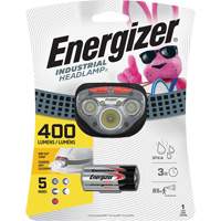 Lampe frontale avec mise au point Vision HD+, DEL, 400 lumens, 3 hres de fonctionnement, piles AAA The Estey Group