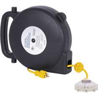 JPCR-1450 ABS Extension Cord Reel, Indoor/Outdoor, SJTW, 14 AWG, 13 A, 45' The Estey Group