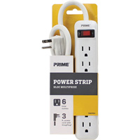 Bloc multiprise, 6 Prise(s), 3', 15 A, 1875 W, 125 V The Estey Group