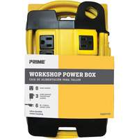 Bloc d'alimentation pour atelier, 8 Prise(s), 6', 15 A, 1875 W, 125 V The Estey Group