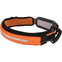 Lampe frontale &agrave; faisceau large avec bandeau, DEL, 575 lumens, 4 hres de fonctionnement, piles Rechargeable The Estey Group