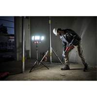 18V Professional Cordless Folding Panel Work Light on Tripod, LED, 3600 Lumens The Estey Group