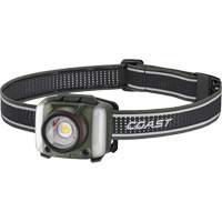 FL97R Tri-Colour Headlamp with Twist Focus & Voice Activation, LED, 830 Lumens, 2 Hrs. Run Time, Rechargeable Batteries The Estey Group