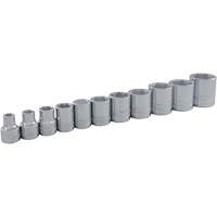 Jeu de douilles SAE, 11 Mcx, Prise de 3/8" The Estey Group